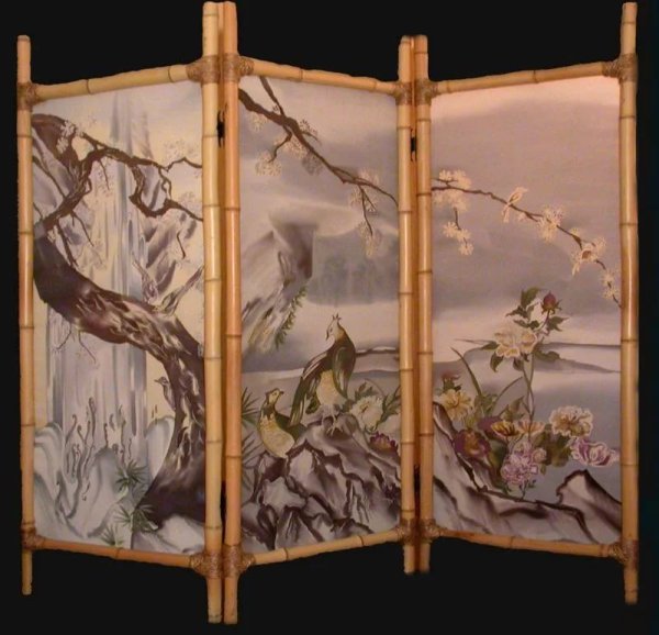 Стиль династии Цинь ширмы