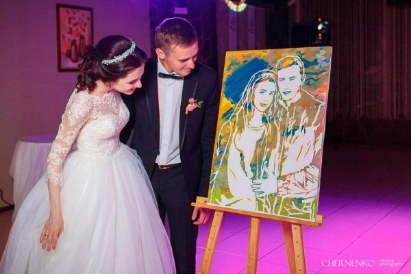 Портреты на свадьбу подарок