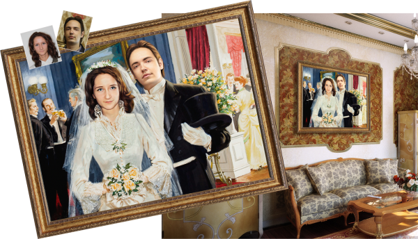 Свадебный портрет