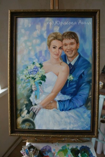 Картина в подарок на свадьбу