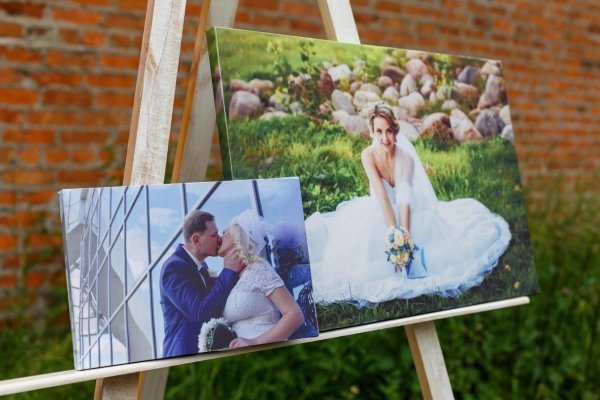 Печать на холсте с подрамником