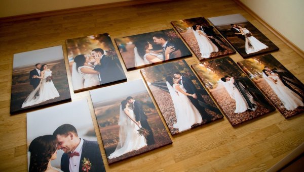 Пост на холсте на подарок