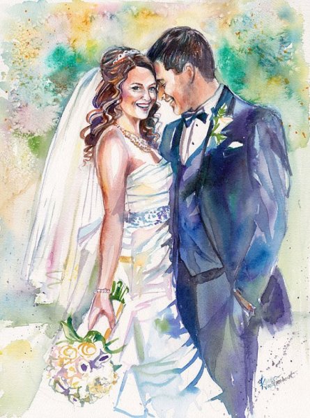 Свадебный портрет Дрим арт