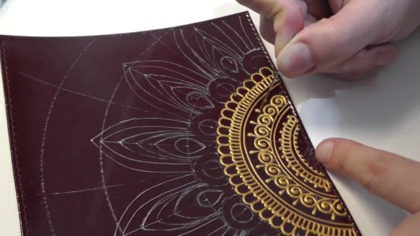 Трафареты для точечной росписи паспорта