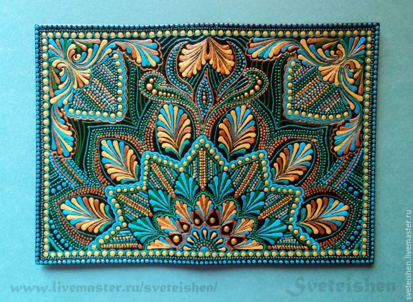 Мастер класс по точечной росписи