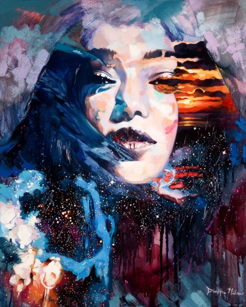 Художница Димитра Милан (Dimitra Milan)