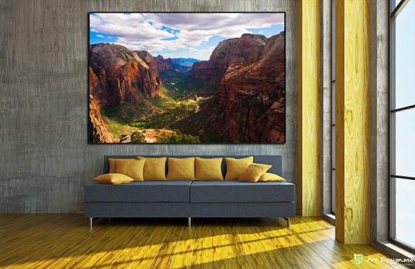 Печать на холсте пейзаж