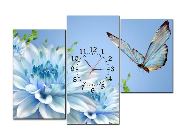 Модульные часы настенные