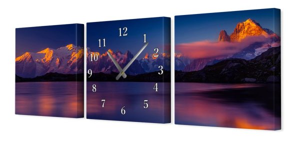 Модульная картина с часами