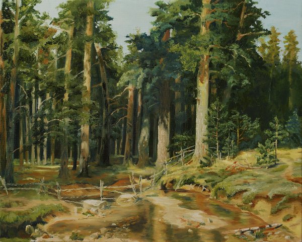 Корабельная роща Шишкин