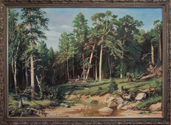 Шишкин Корабельная роща картина