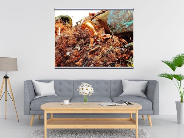 Медный холст для рисования