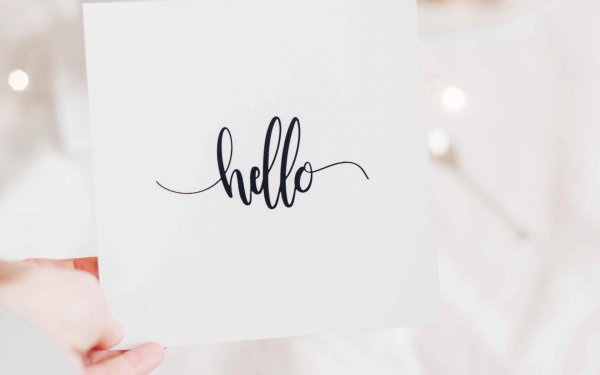 Печать на холсте с надписью