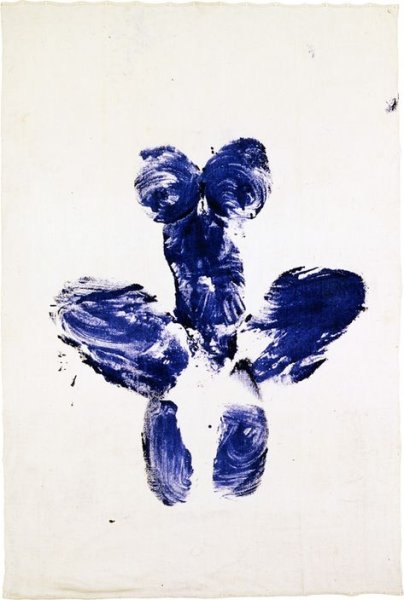 Ив Кляйн антропометрия перформанс