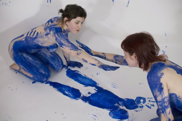 Картина женский силуэт