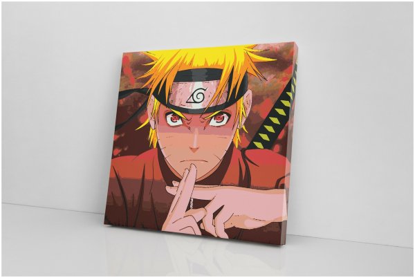 Аниме на холсте