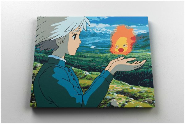 Аниме на холсте