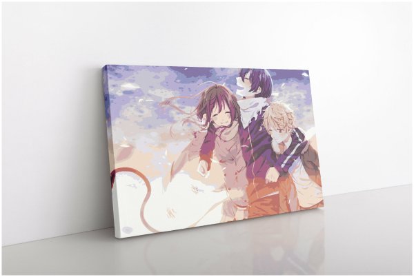 Картина по номерам аниме