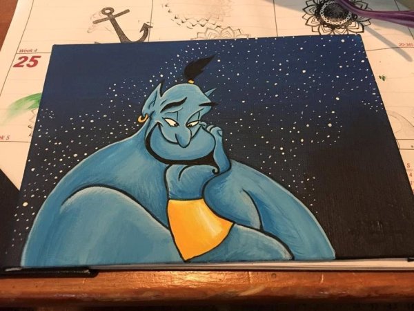 Картины с персонажами мультфильмов