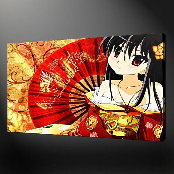 Аниме картины на холсте