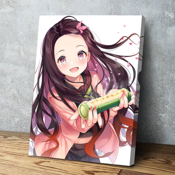 Аниме на холсте