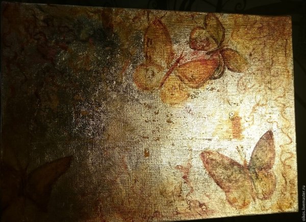 Фрески в коричневых тонах