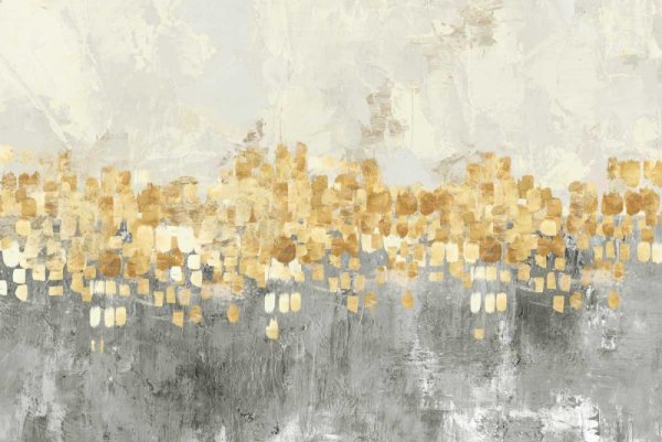 Картина абстракция в бежевых тонах