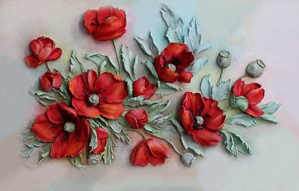 Соловьёва Ольга скульптурная живопись