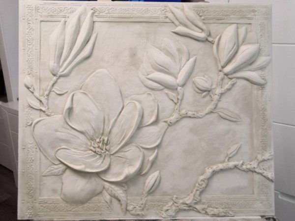 Барельеф Магнолия