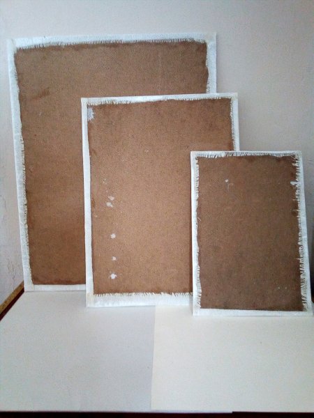 ДВП на подрамнике