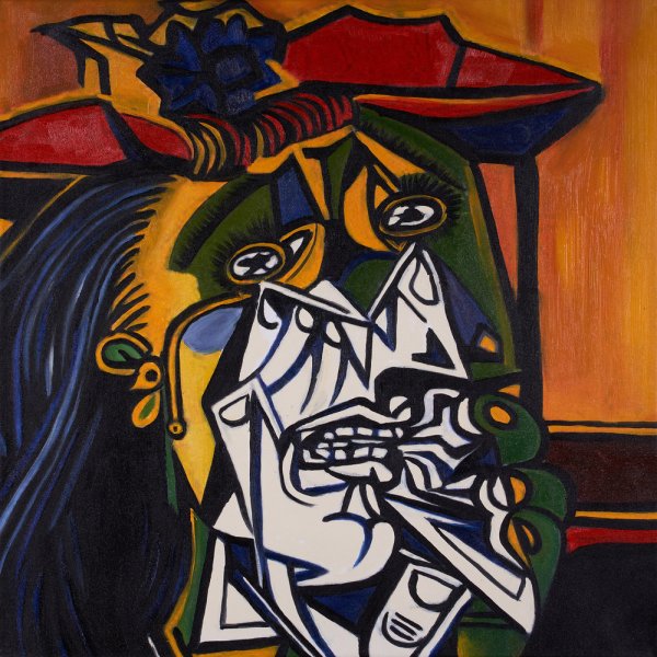 Пабло Пикассо плачущая женщина