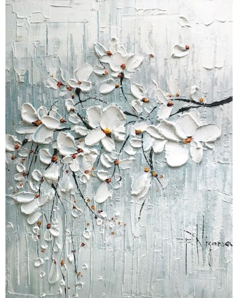 Фактурная интерьерная живопись