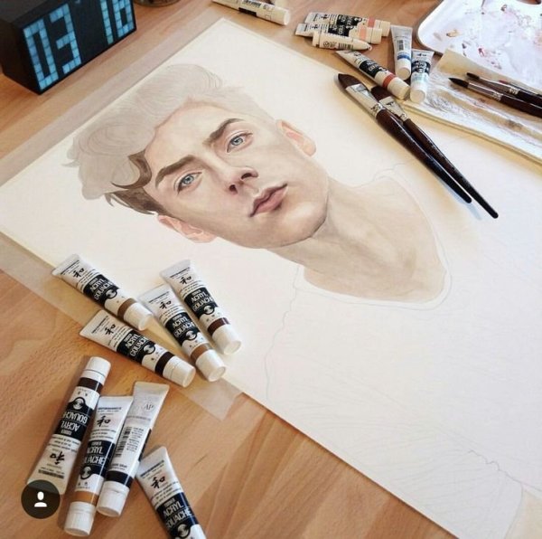 Идеи для постов художника