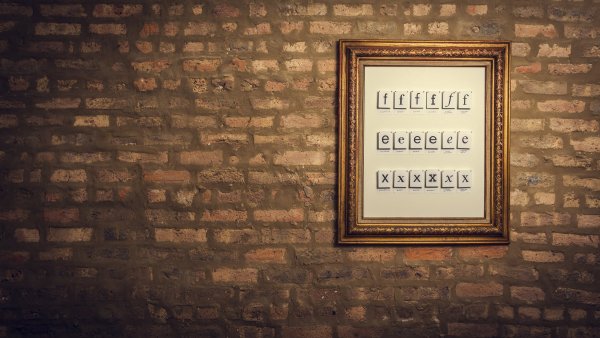 Стена для картины фон