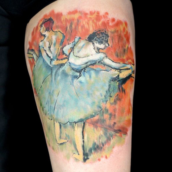 Тату искусство живописи