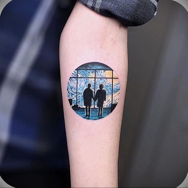 Тату Ван Гог