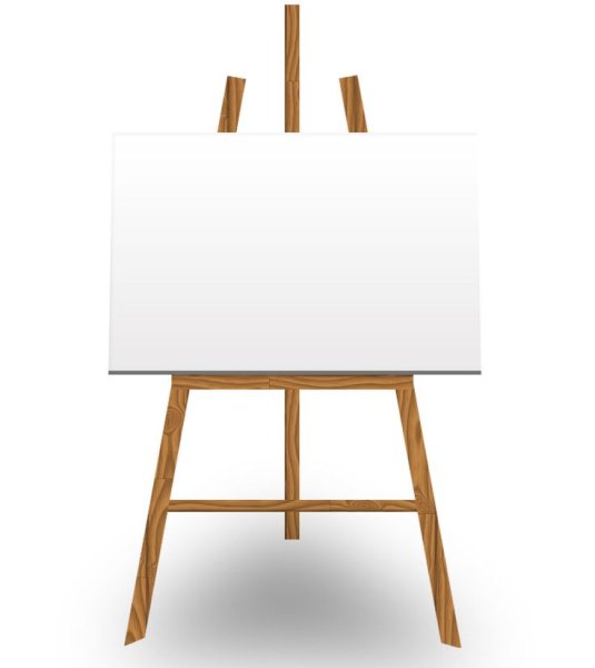 Маленький холст для рисования