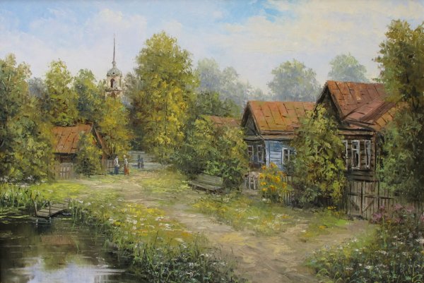 Художник Евгений Синев (1952 г.р.).