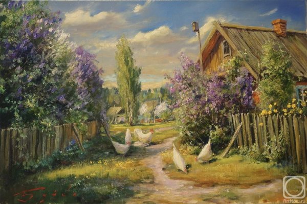 Живопись Олег Буйко деревня
