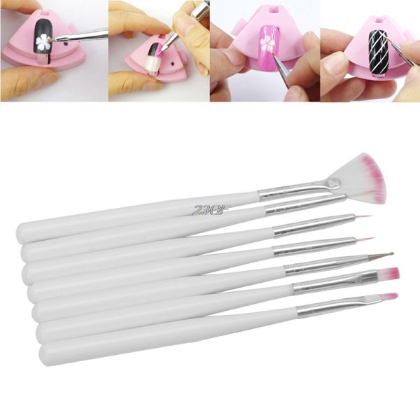 Кисть для лака акриловый на водной основе