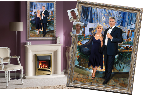 Картина в подарок на свадьбу