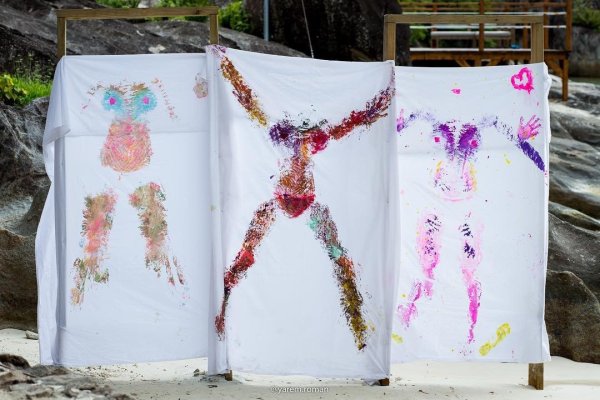 Ив Кляйн художник антропометрия