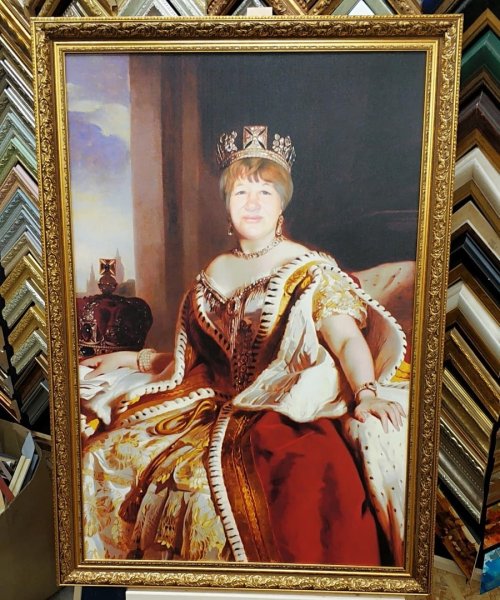 Leonard Boden портрет королевы