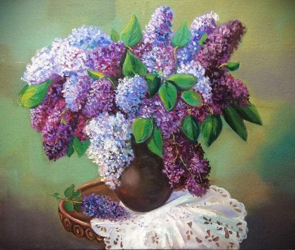 Художник Белов Николай сирень