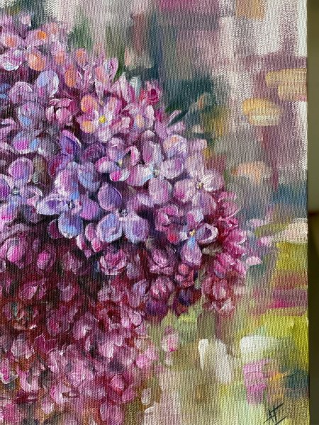 Художник Сахаров сирень