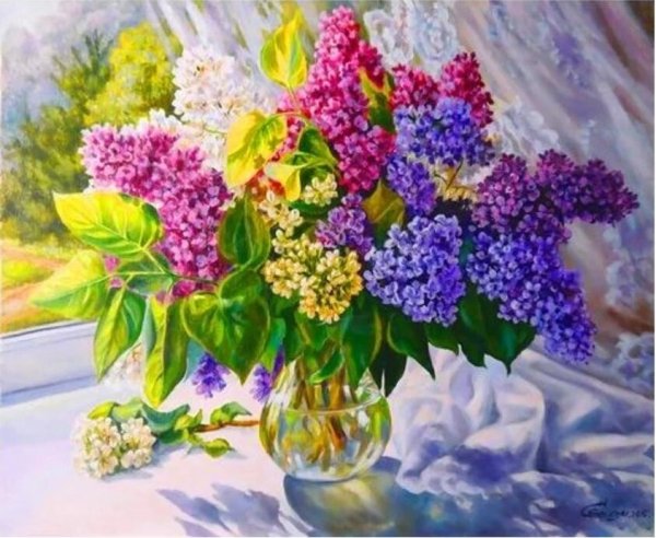 Художник Бузин сирень