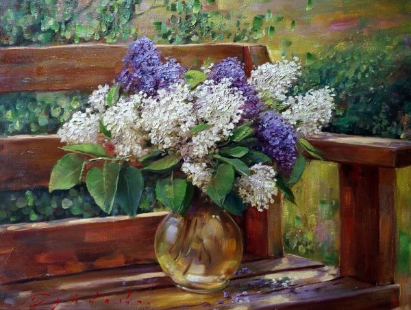 Буйко Олег художник сирень