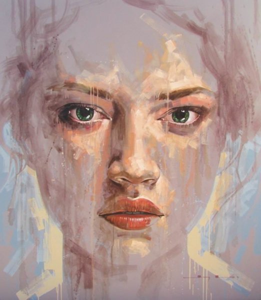 Портрет акрилом