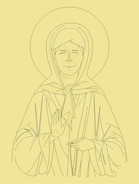 Икона матушки Матроны