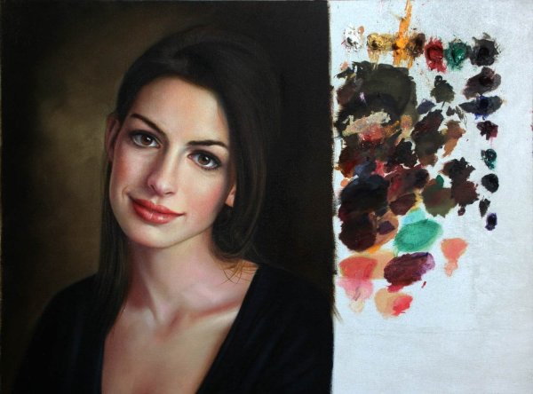 Техника рисования портрета маслом на холсте